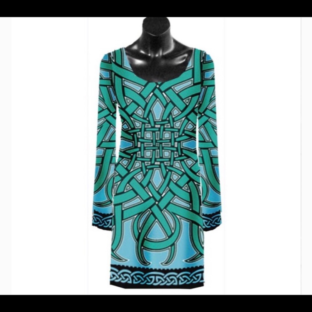 Nicole Miller great fitting, colorful dress-BARGAIN!